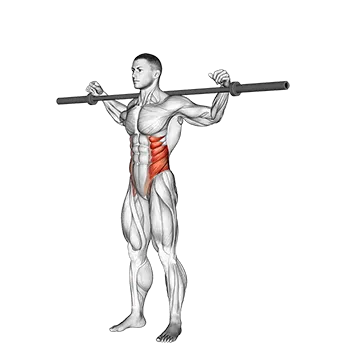 Barbell Side Bent (version 2)