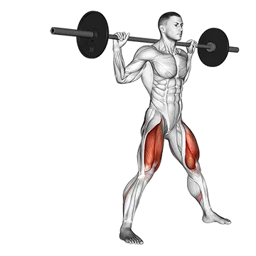 Barbell Side Split Squat (version 2)