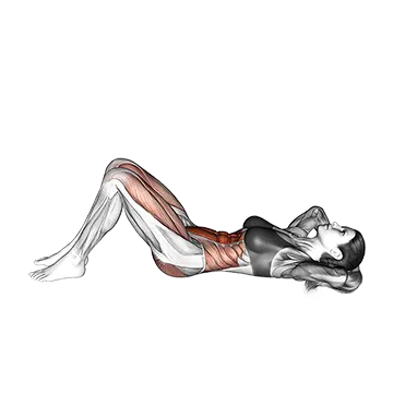 Crunch (leg raise)