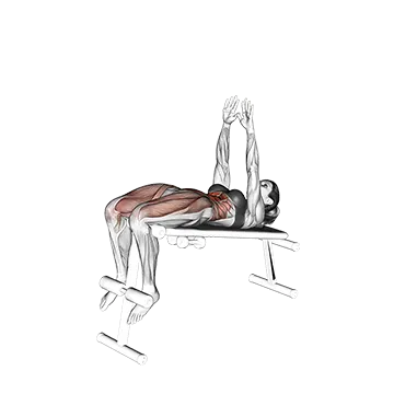 Decline Sit-up (arms straight)