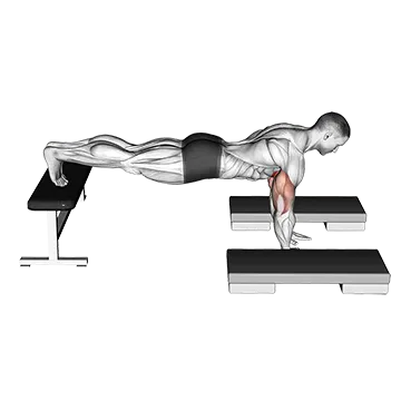 Incline Push Up Depth Jump