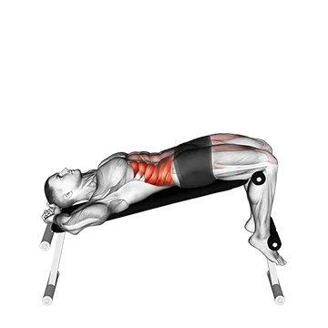 Incline Twisting Sit-up