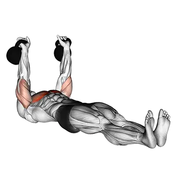 Kettlebell Alternating Press on Floor