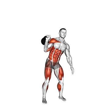 Kettlebell Bent Press