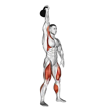Kettlebell One Arm Jerk