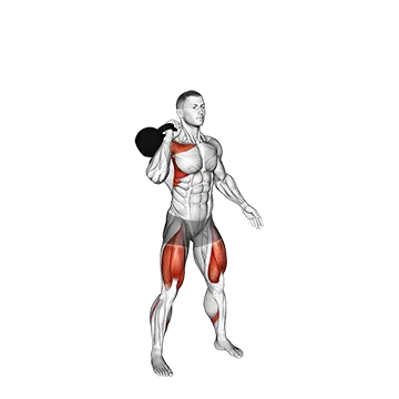 Kettlebell One Arm Push Press