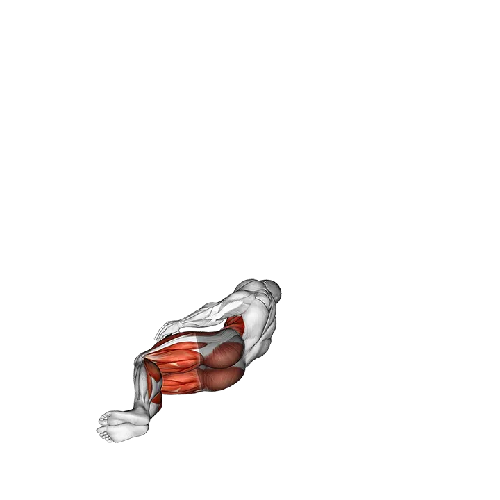 Kettlebell Turkish Get Up (Squat style) exercise animation (Male)