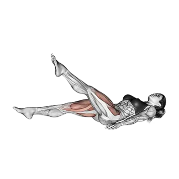 Lying Scissor Kick