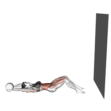 Medicine Ball Sit up (wall)