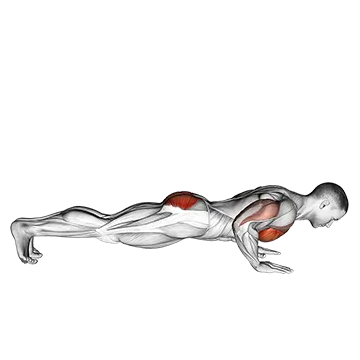 Outside Leg Kick Push-Up