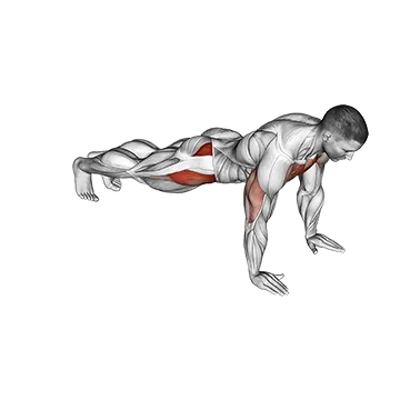 Push-Up Inside Leg Kick