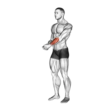Side Wrist Pull Stretch