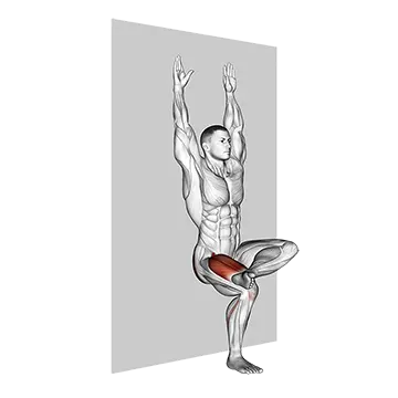 Single Leg Sit (wall)