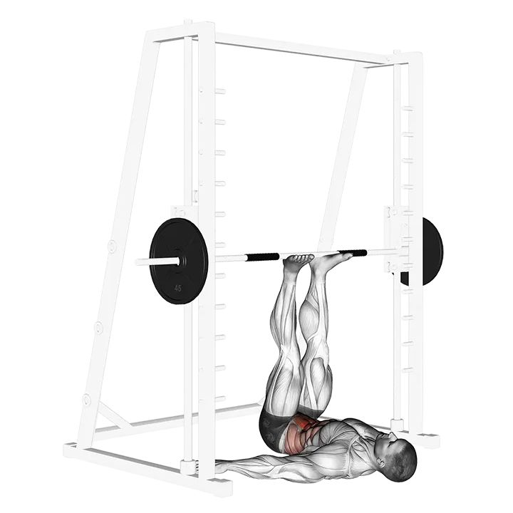 Smith Hip Raise exercise animation (Male)