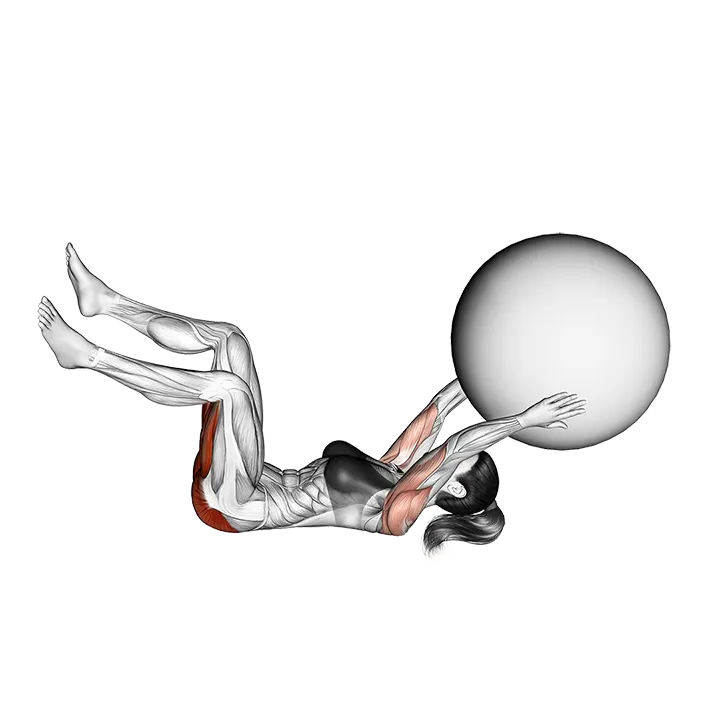 Weighted Reduction Triangle exercise animation (Female)