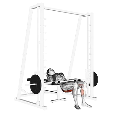 Smith lying lift (on hip)