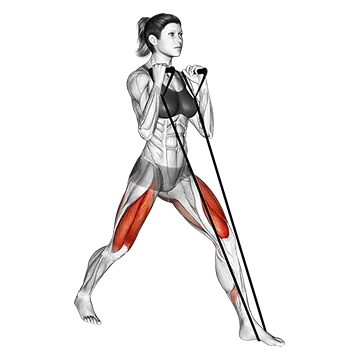 Band Lunges