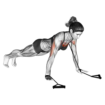 Band push-up