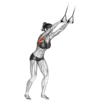 Band straight-arm pulldown