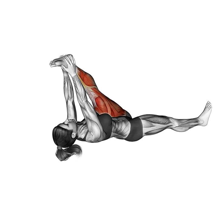 Leg to Side exercise animation (Female)