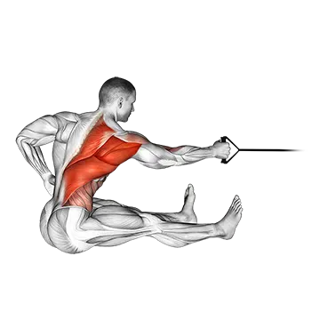 Band One Arm Twisting Seated Row