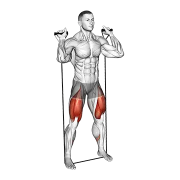 Band squat