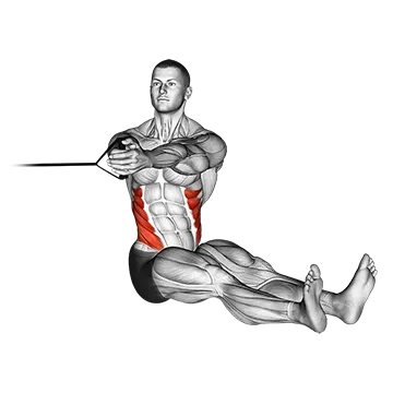 Band seated twist