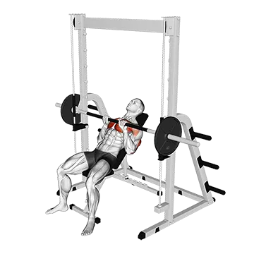 Smith Incline Close grip Bench Press