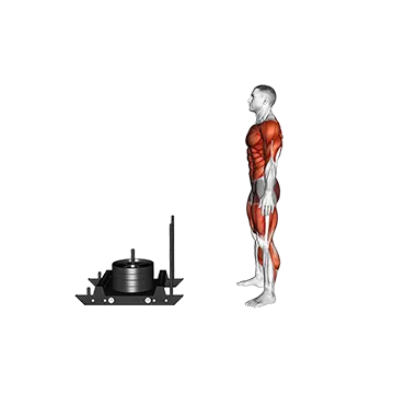 Burpee Power Sled Push