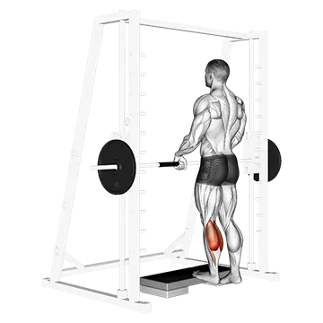 Smith Calf Raise (with block)