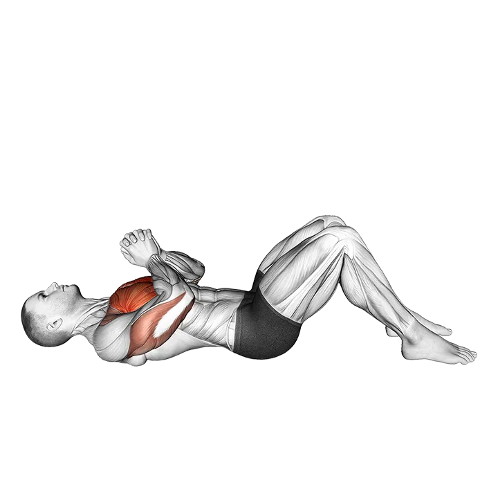 Lying Floor Svend Press exercise animation (Male)