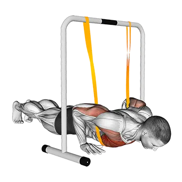 Resistance Band Explosive Push-up