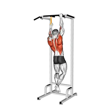 Resistance Band Assisted Single Arm Pull-up