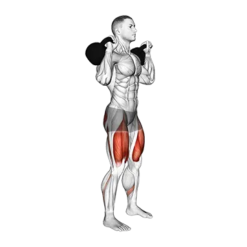Kettlebell Back Squat