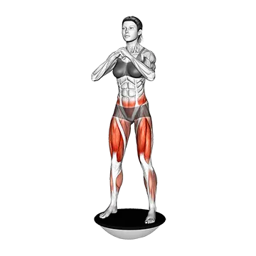Bosu Ball Squat