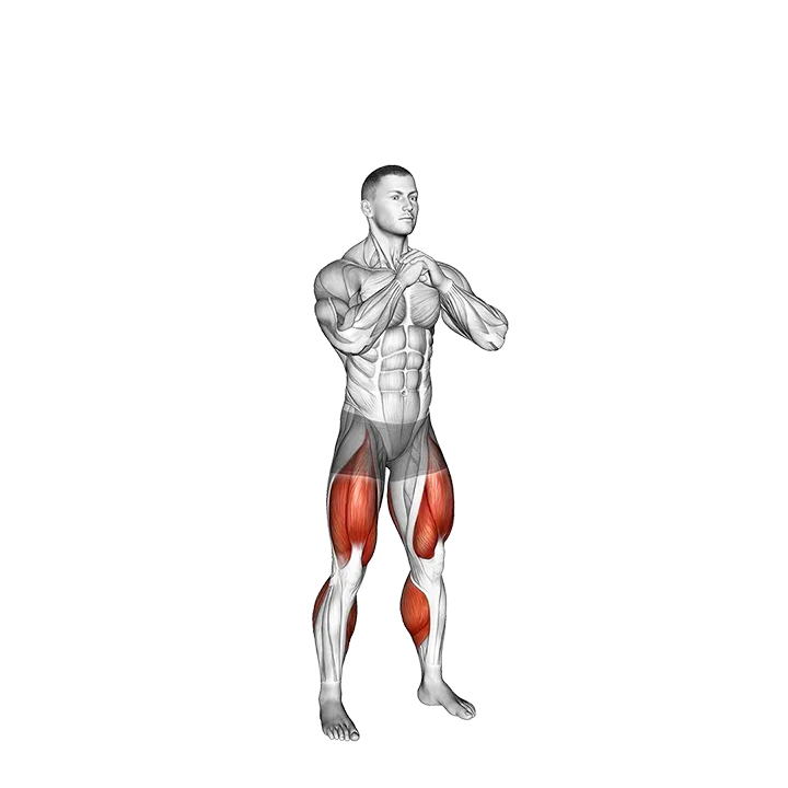 Two to One Leg Jump exercise animation (Male)