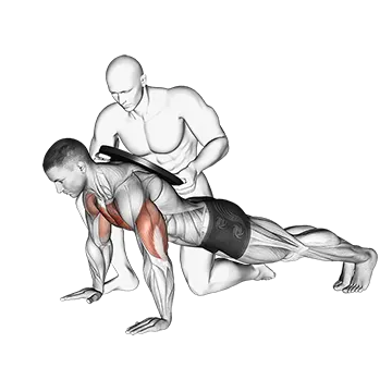Assisted Weighted Push-up