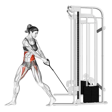 Cable twist (down up)