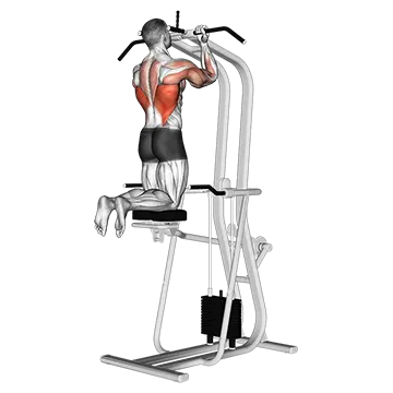 Assisted Close-grip Underhand Chin-up