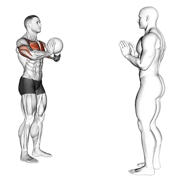 Medicine Ball Chest Pass
