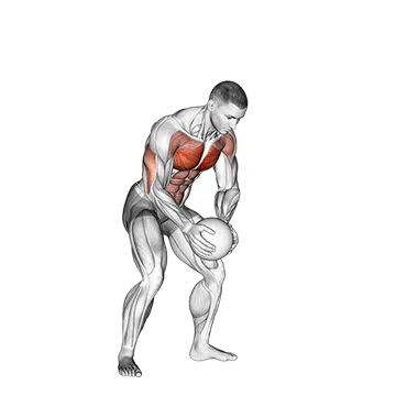 Medicine Ball Chest Push with Run Release