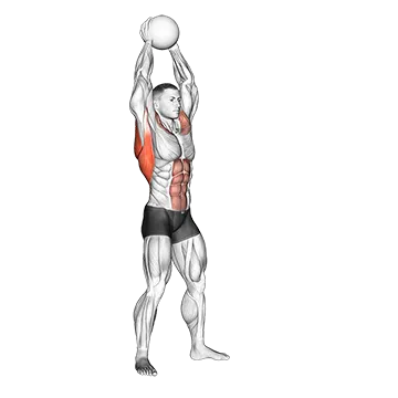 Medicine Ball Overhead Slam