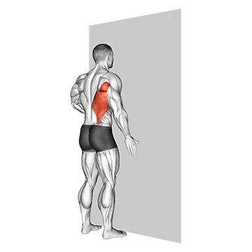 One Arm Against Wall