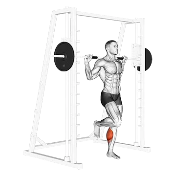Smith One Leg Floor Calf Raise