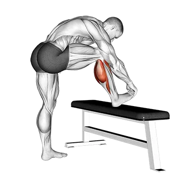 Standing Gastrocnemius Calf Stretch
