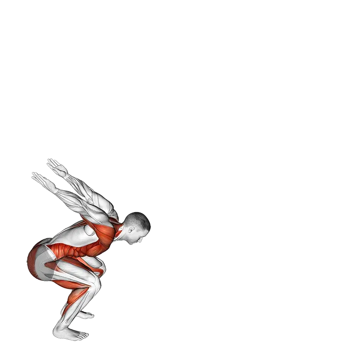 Forward Jump exercise animation (Male)