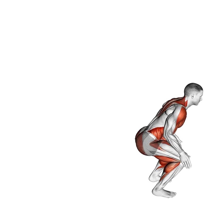 Backward Jump exercise animation (Male)