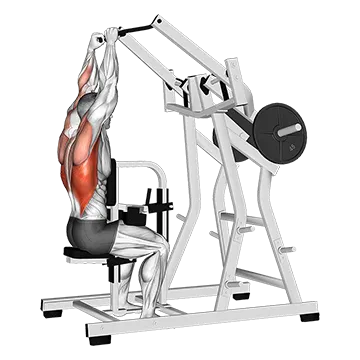 Lever Lateral Pulldown (plate loaded)