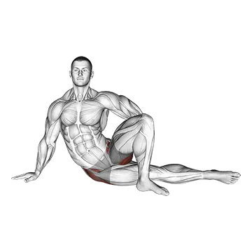 Lying Abductor Stretch