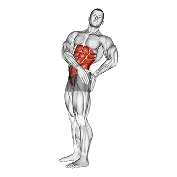 Standing Abs Rotation Stretch